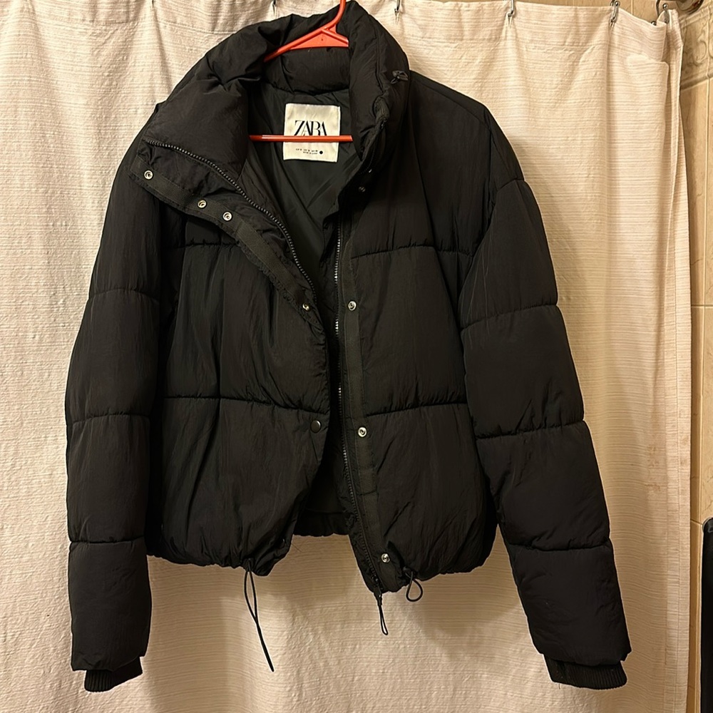 Zara Puffer oversized jacket